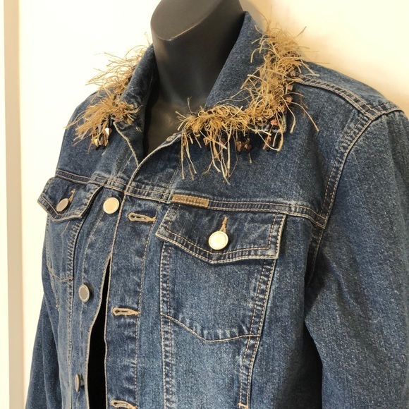 Calvin Klein Jeans Jacket Size Small - Picture 1 of 8